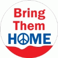 Bring them HOME [O as peace sign] PEACE KEY CHAIN