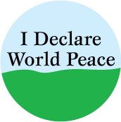 I Declare World Peace PEACE KEY CHAIN