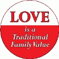 LOVE is a Traditional Family Value PEACE KEY CHAIN