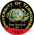 University of Terrorism - Fort Benning, GA PEACE KEY CHAIN