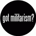 got militarism? PEACE KEY CHAIN