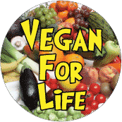 Vegan Vegan For Life POLITICAL KEY CHAIN