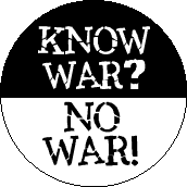 Know War - No War-ANTI-WAR MAGNET