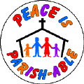 Peace is Parish-able-PEACE STICKERS