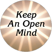 Keep An Open Mind SPIRITUAL KEY CHAIN